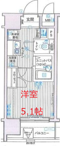 【間取り】 | ヴェルト目黒西