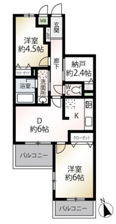【間取り】 | ベルポート志木