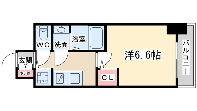 【間取り】 | プレサンス梅田北オール