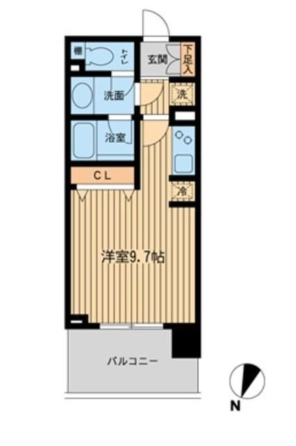 ドゥーエ横濱台町の間取り