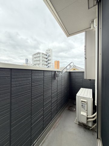 セジュールコートあびこのバルコニー