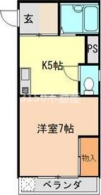 島川ハイツの間取り