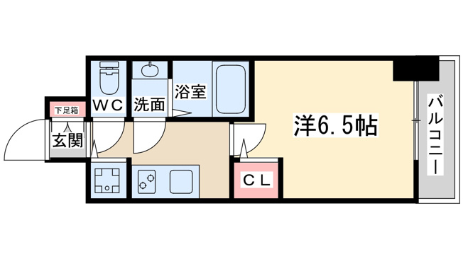 【間取り】 | プレサンス梅田北オール