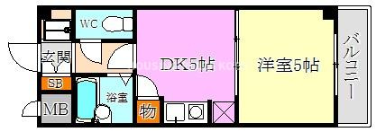メゾンユムールの間取り