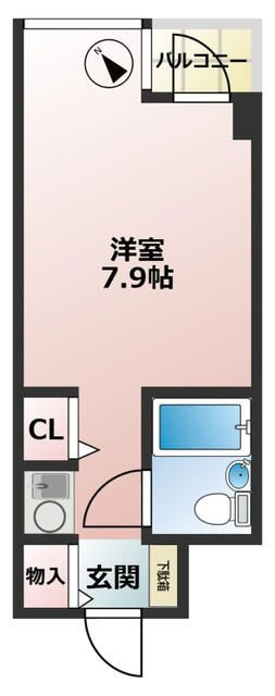 アクシルコート新大橋の間取り