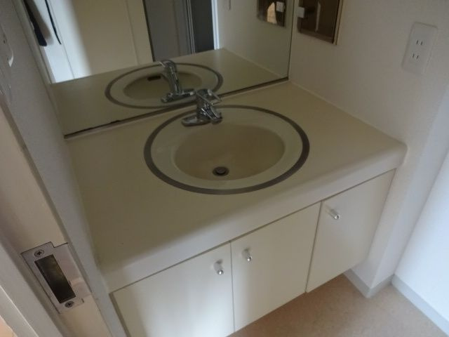 菊川パーク・ホームズの洗面所