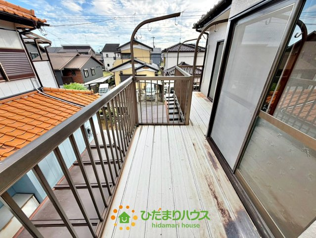 加須市正能　中古一戸建てのバルコニー