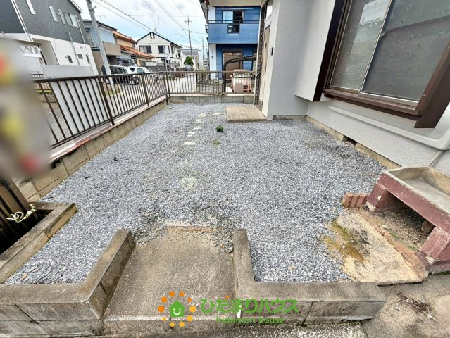 加須市正能　中古一戸建ての庭