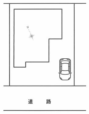 加須市正能　中古一戸建ての区画図|全1棟