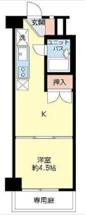 カーサ錦糸町の間取り