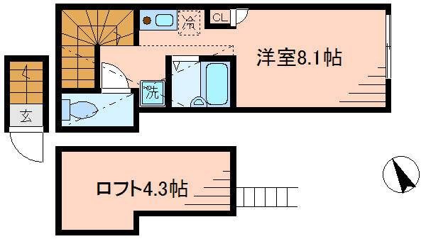 マーキュリー平井の間取り