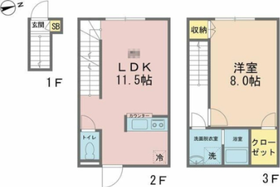 カインドネス南砂町の間取り