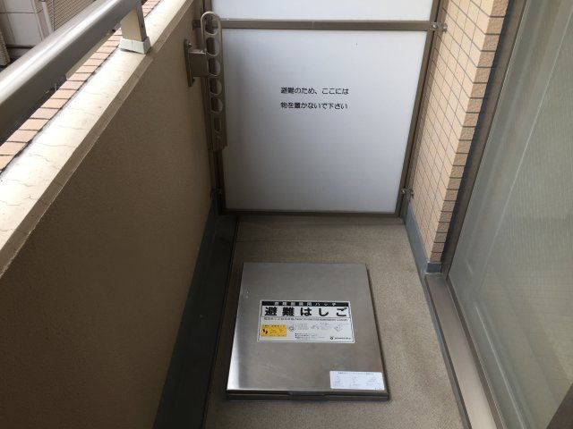 アーバンフォート住吉のバルコニー