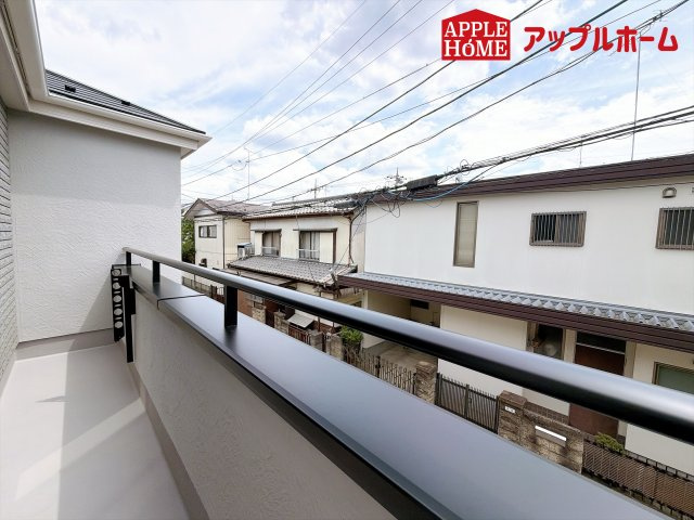 さいたま市北区日進2丁目のバルコニー