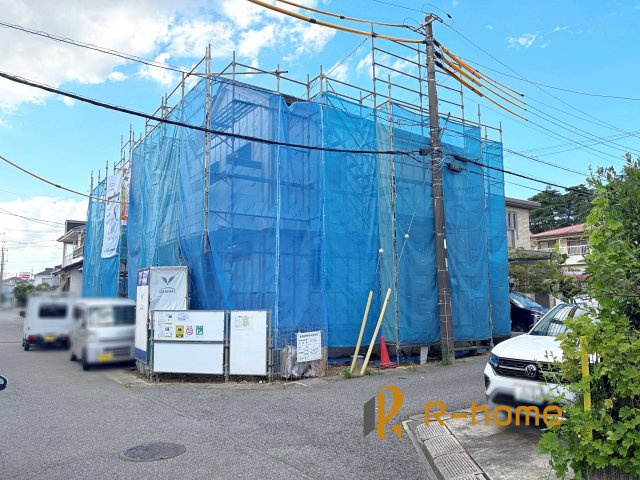 我孫子市並木6期　新築戸建て　2号棟の外観|ご予約を頂ければ、『平日』はもちろん『早朝』や『夜間』もご見学可能です♪お気軽にお申し付けください♪