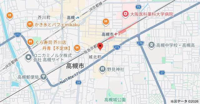 D’TOWER城北の地図