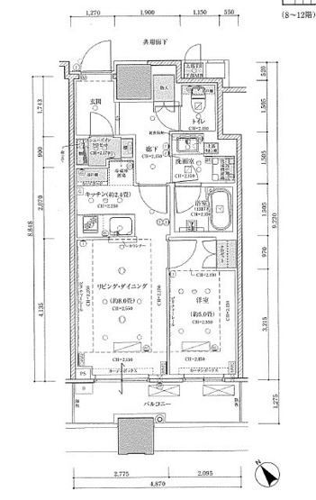 【間取り】 | 目黒第一マンションズ