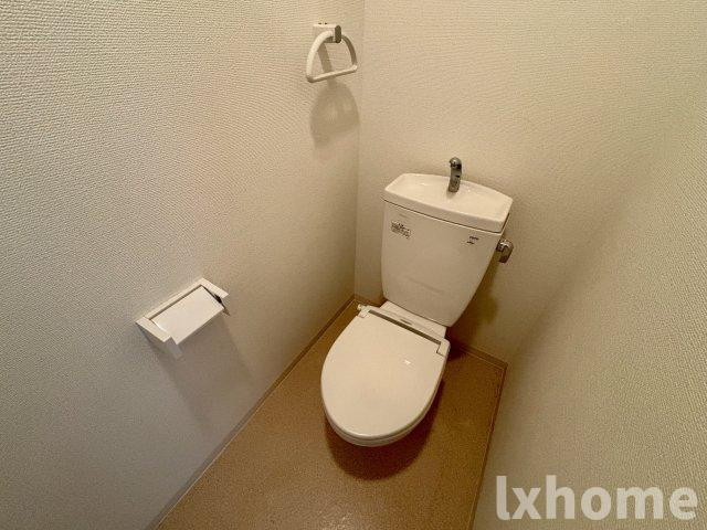 レジデンスKUのトイレ|清潔感のあるトイレです
