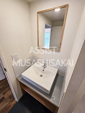 日生住宅小金井マンションの洗面所