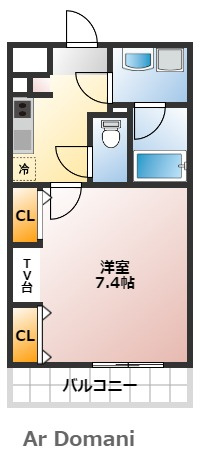 【間取り】 | ＬＥＶＩＣＩＡ　ＢＬＤＧ．Ⅲ