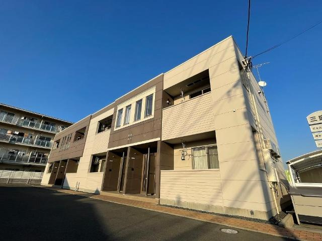 【外観】 | サンパレス花尻 | 外観写真（昼）