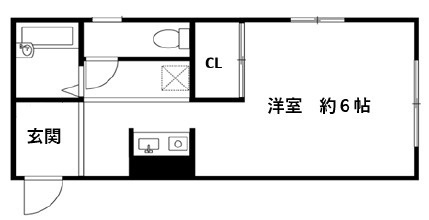 エトワール芦屋の間取り