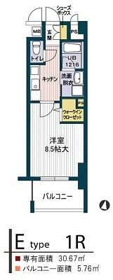 淀川ウエストタワーの間取り
