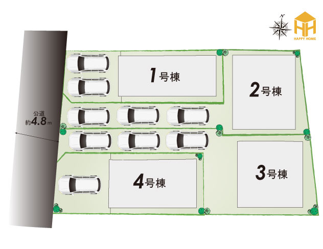 クレイドルガーデン鳥飼西3丁目新築一戸建て│3LDK＋駐車3台可の居間・リビング|LDK約22.5帖
ゆとりある広さを活かし、ご家族でのくつろぎ時間からご友人を招いてのホームパーティまで幅広くお使いいただけます。