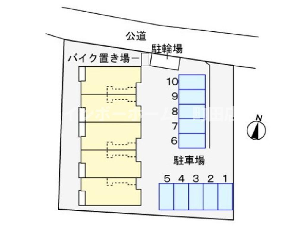 ヴィラ・エクセレント※初期費用分割あと払いサービス利用可能物件の区画図