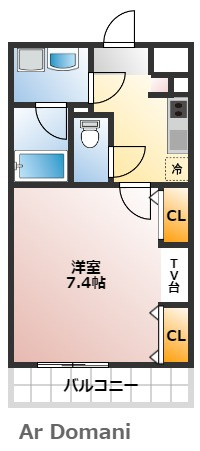 【間取り】 | ＬＥＶＩＣＩＡ　ＢＬＤＧ．Ⅲ