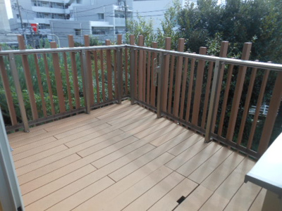 【バルコニー】 | リラドエテ | 別部屋参考写真