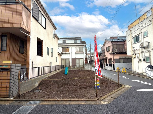 練馬区田柄1丁目　東南角地×建築条件なし　限定1区画の外観|2026年9月初旬撮影