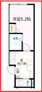 【間取り】 | べルテイン関原