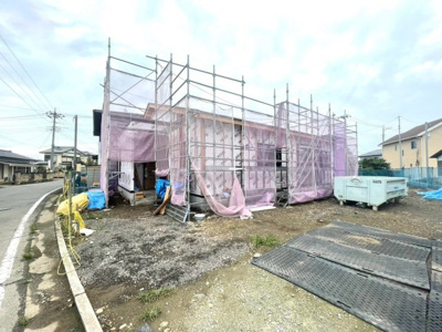 【外観】 | 高崎市阿久津町　平屋　新築住宅