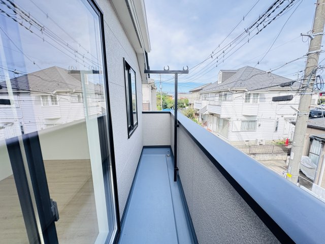 柏市塚崎新築戸建（塚崎第21）のバルコニー|リビング前バルコニー