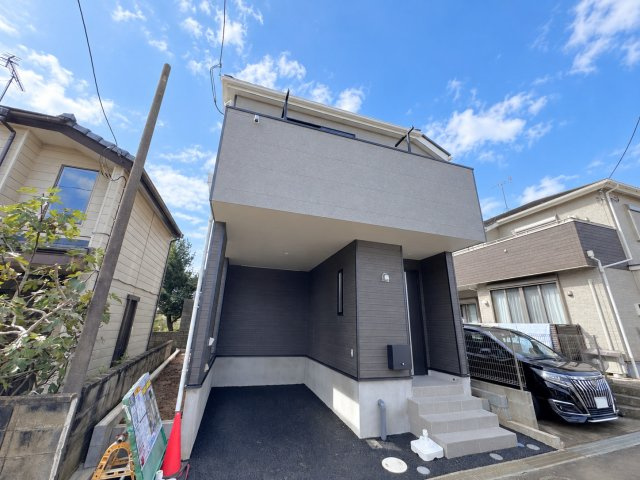 柏市塚崎新築戸建（塚崎第21）の外観|完成済み内覧可能です！
