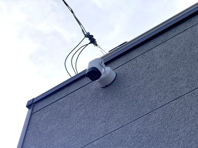 柏市塚崎新築戸建（塚崎第21）の防犯設備|スマホで確認できる防犯カメラつき♪