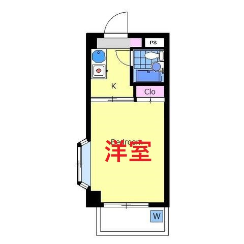 【間取り】 | ハイタウン大森ナンバー５