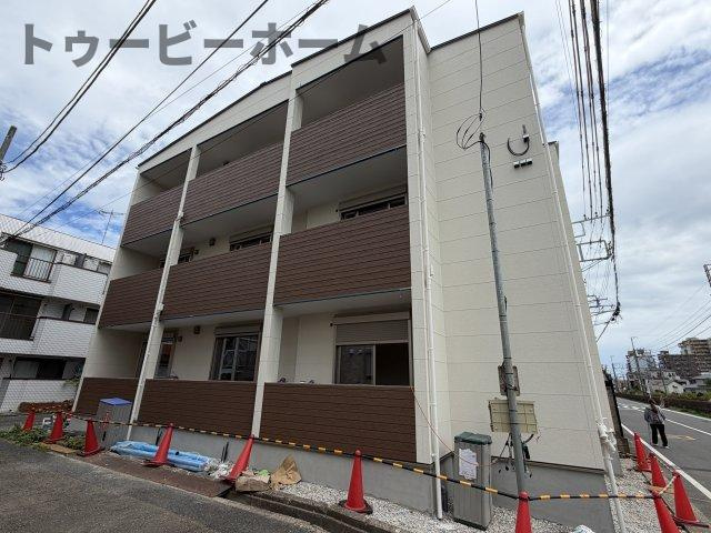 ジーメゾン新狭山カームの外観|落ち着いた雰囲気の外観です