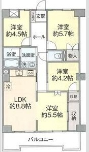 【間取り】 | スターハイツ北野(スターハイツキタノ)