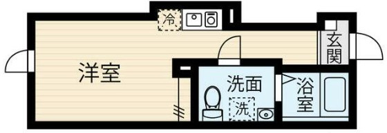 フィオーレ蒲田の間取り|間取りです。