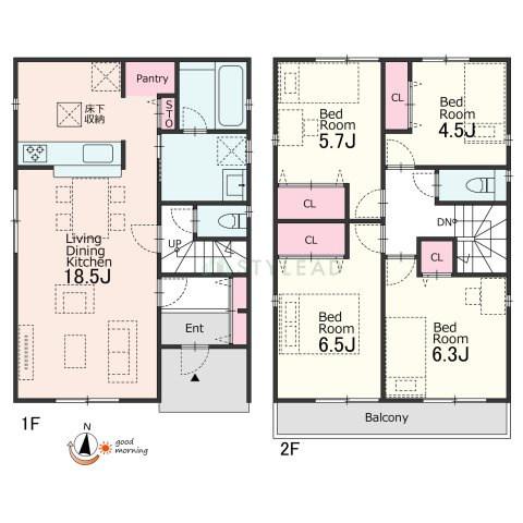 【間取り】 | 戸建て