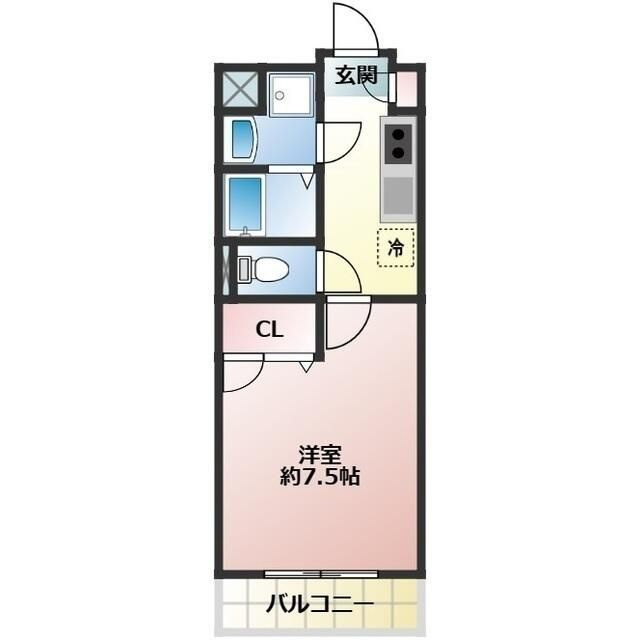 アドミラブールの間取り