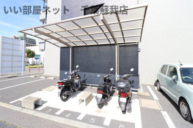 芝コーポ三号館のその他共用部分|駐輪場
