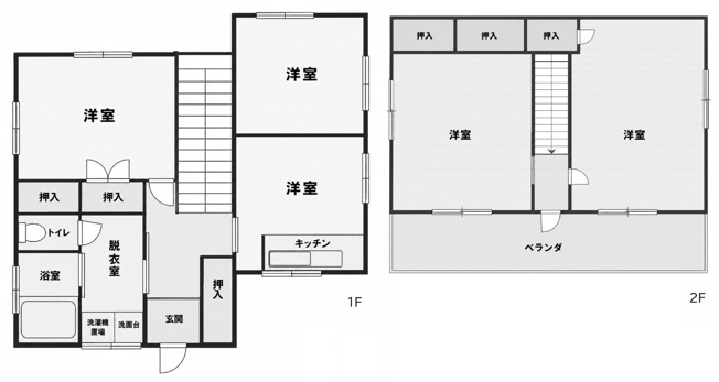 【間取り】 | 深谷市原郷戸建て