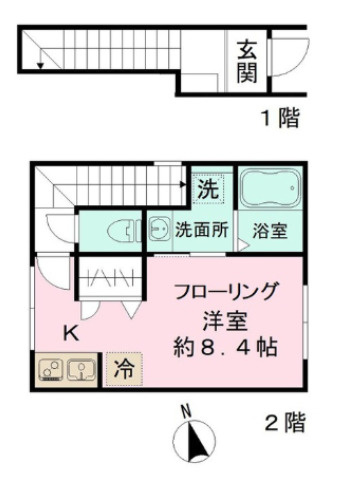 グランディールの間取り