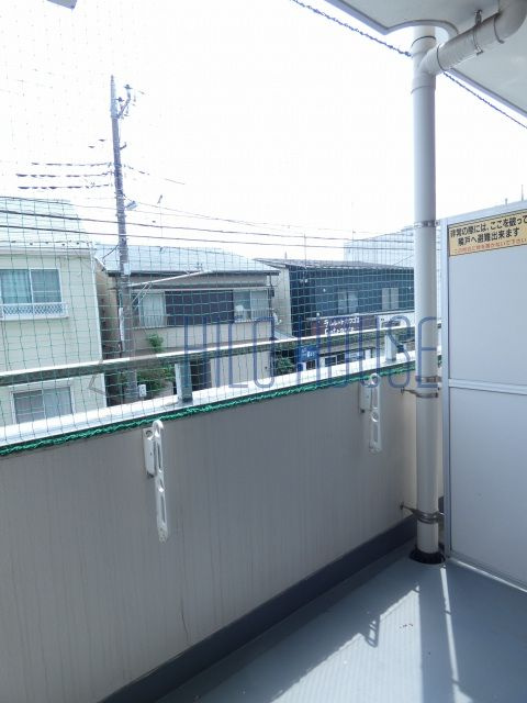 ウィンサムハイツのバルコニー