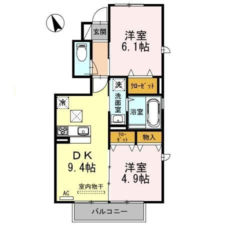 【間取り】 | エルミタージュ | ☆神戸市垂水区　エルミタージュ☆