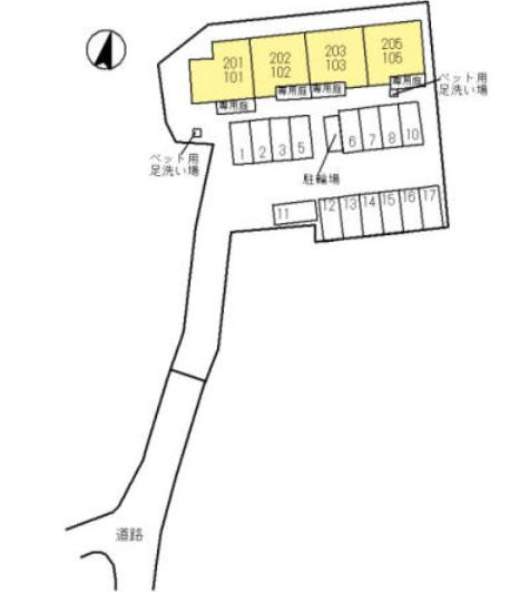 ウィット垂水Ⅱの区画図|☆神戸市垂水区　ウィット垂水Ⅱ☆