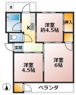 【間取り】 | 舞子片山住宅 | ☆垂水区　舞子片山団地☆